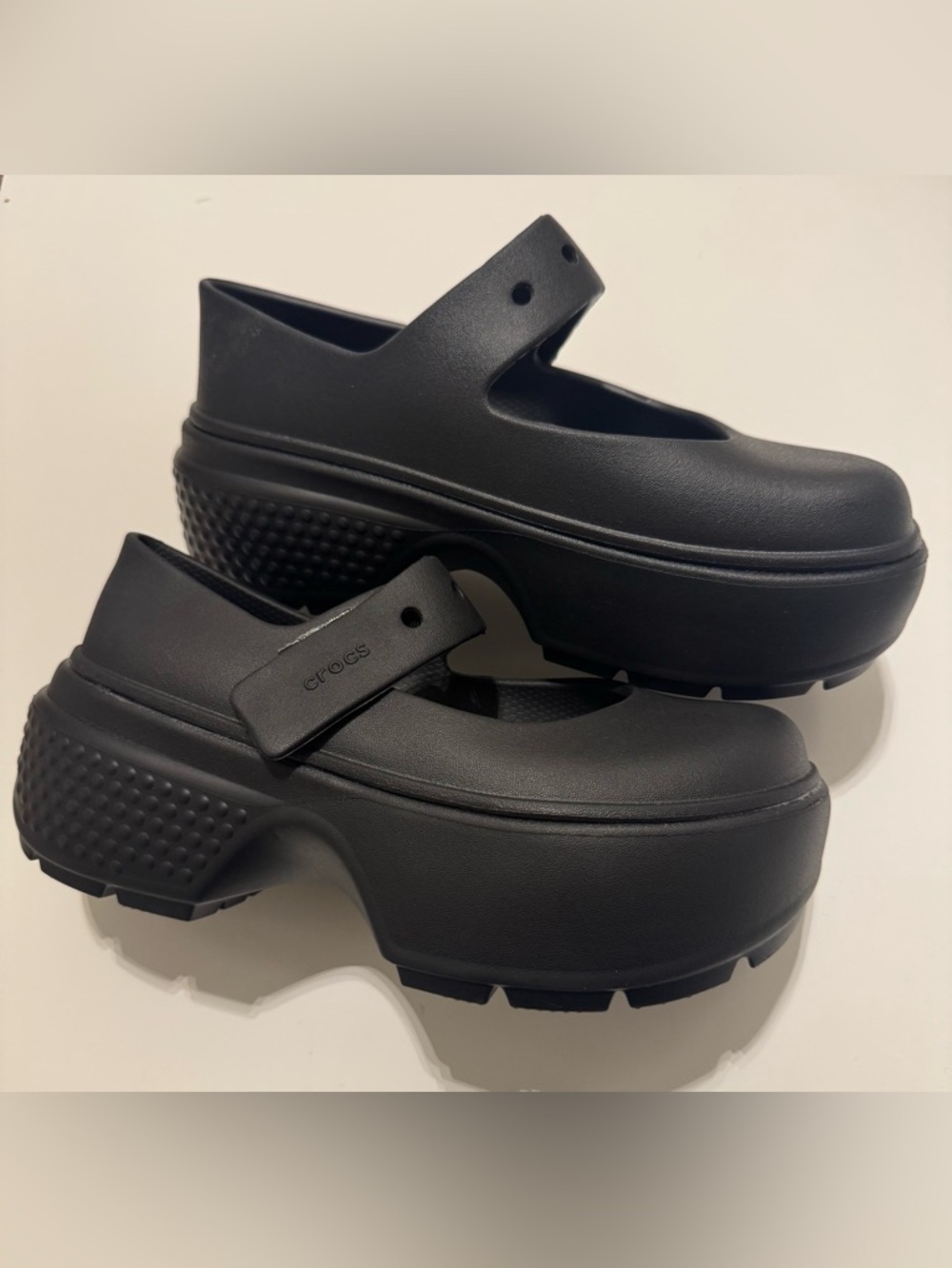 CROCS Stomp Mary Janes NWOT - Picture 5 of 16